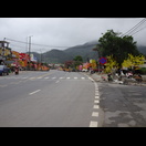 In Vorbereitung des vietnamesischen Neujahrsfestes (Tết Nguyên Đán) wurden Äste mit künstlichen Blüten geschmückt